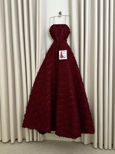 فستان كوين برغندي 152