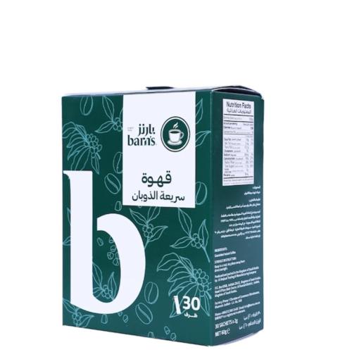بارنز قهوة سريعة الذوبان