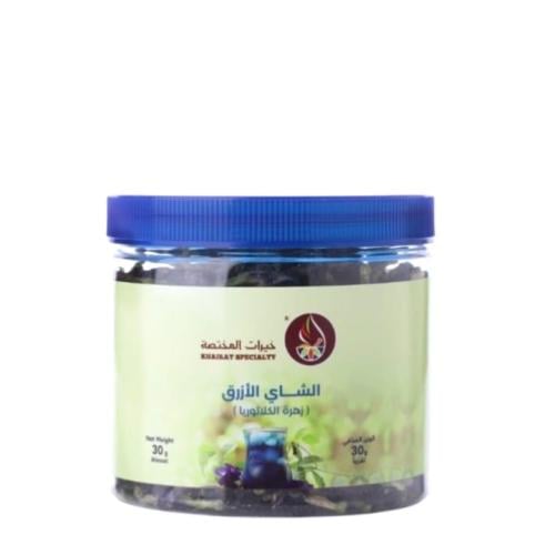 شاي أزرق عضوي