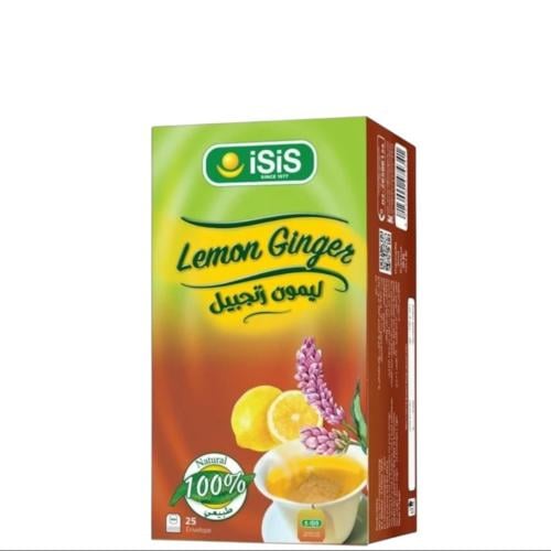 شاي ليمون زنجبيل