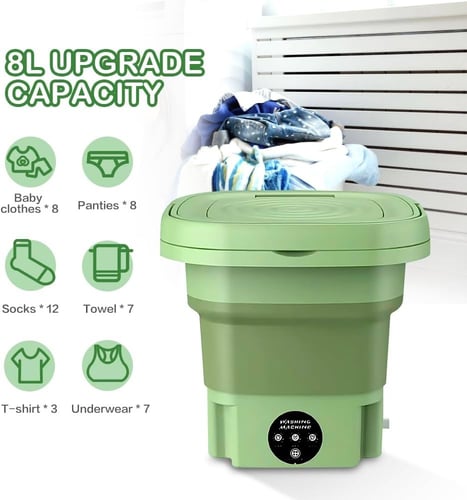 غسالة قابلة للطى متنقلة من BAS TECH