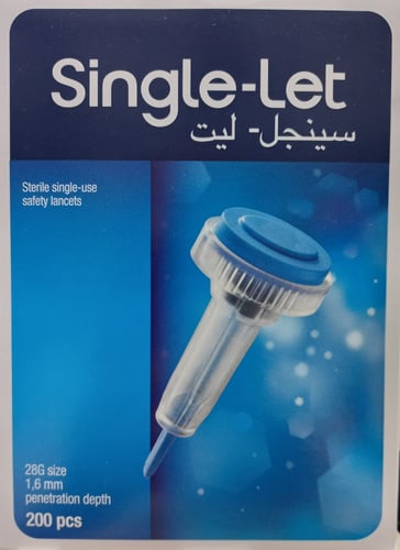 ابر وخز استعمال مرة واحده سينجل ليت