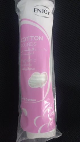 قطن دوائر للمكياج انجوي ENJOY عبوة 100 حبه