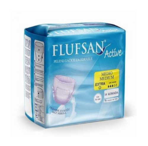 حفائظ لكبار السن فلوفسان كلوت ACTIVE مقاس ميديم عب...