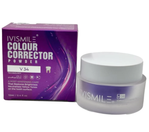بودره تصحيح لون الاسنان V34 من ايفي سمايل - 12 مل
