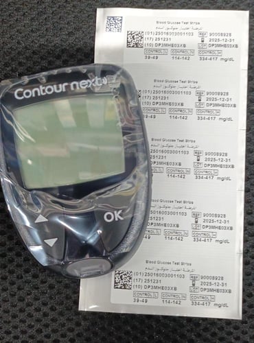 جهاز مراقبة السكر في الدم كونتور نكست Contour next
