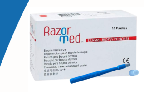 Razor med Biopsy Punches