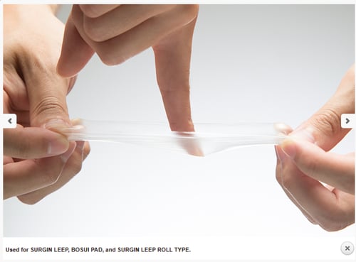 SURGIN LEEP لاصق شفاف 26سم×12سم عبوة 20 حبه