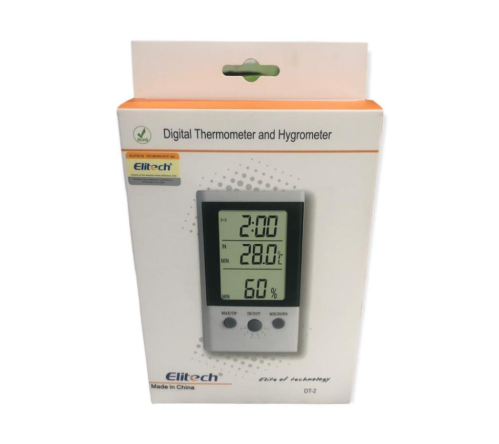 جهاز قياس الحرارة والرطوبة للغرفة Elitech DT-2