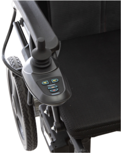 كرسي كهربائي مقاس 18 انش بطاريتين جافة