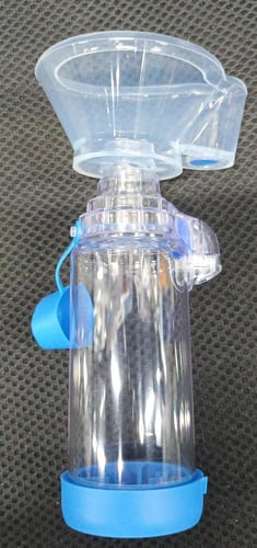 انبوب اسطواني لبخاخ الربو 175مل- spacer for aeroso...