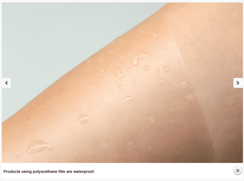 SURGIN LEEP لاصق شفاف 13سم×8سم عبوة 50 حبه رقم 80