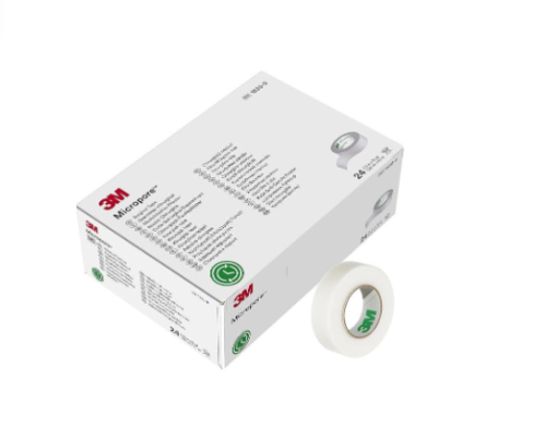 لاصق رول ميكرو بور ابيض مقاس 1.25سم Micropore 3M -...