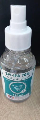 مطهر عام ايزوبروبيل الكحول 70% عبوة 120مل SPI