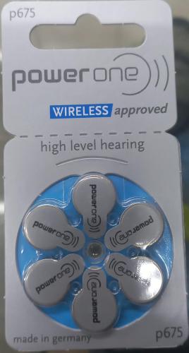 طاريات سماعات ضعف السمع - باور ون P675
