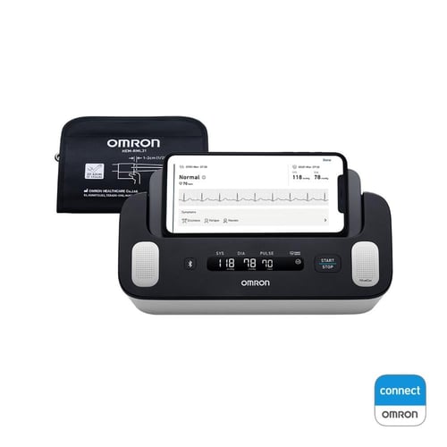 جهاز مراقبة ضغط الدم مع تخطيط القلب اومرون OMRON