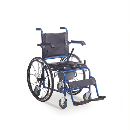 كرسي حمام متحرك مقاس 18 انش عجل كبير + صغير