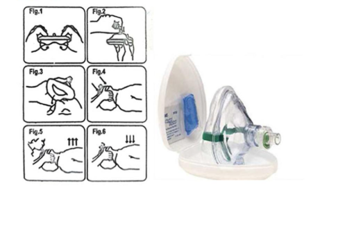 قناع الانعاش القلبي الرئوي - CPR Mask