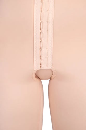 مشد بعد عملية شفط الدهون كامل بفتحة خلفية Lipoelas...