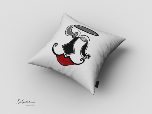 مخدة مطبوعة Cheshire - P15