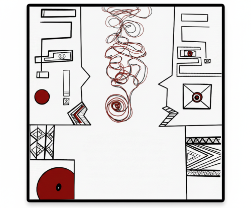 لوحة The Space Between Us Wall Art - F7