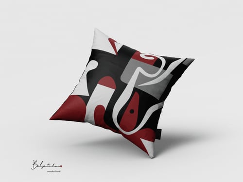 مخدة مطبوعة ملونة - P14