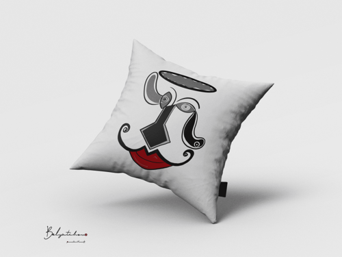 مخدة مطبوعة Cheshire - P15