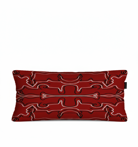 مخدة مطبوعة ملونة - P24