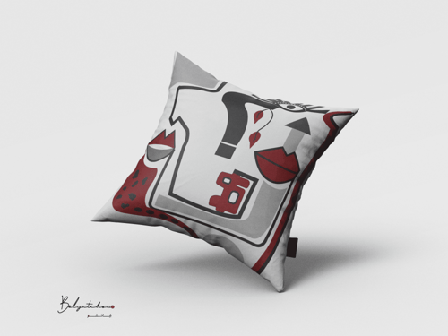 مخدة Red Whisper - P10