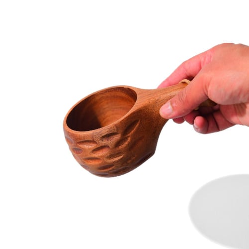 كوب قهوة خشبي - اكواب قهوة