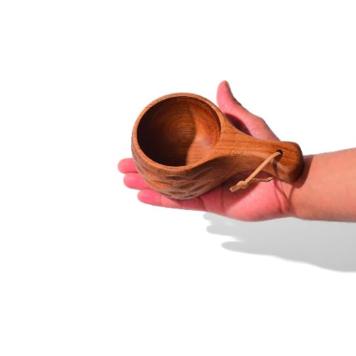 كوب قهوة خشبي - اكواب قهوة