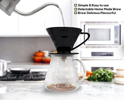 قمع تقطير القهوة سيراميك