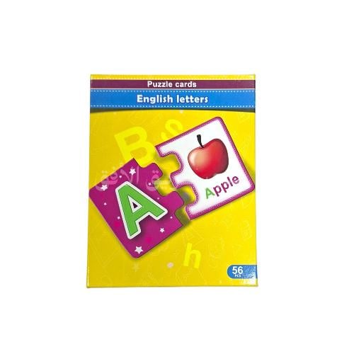 بطاقات بزل تعليمية حروف إنجليزية