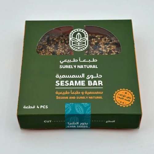 سمسمية بالبذور 4 قطع