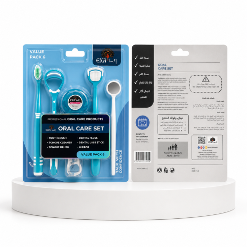 EXA ORAL CARE KIT SOFT TOOTHBRUSH- DENTAL FLOSS- T...