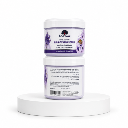 EXA FACE AND BODY BRIGHTENING SCRUB WITH LAVENDER...