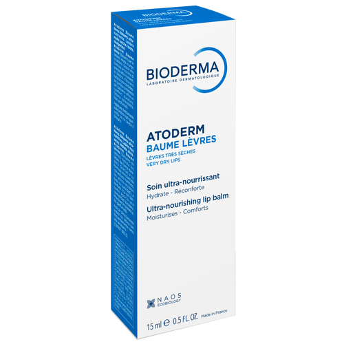 BIODERMA ATODERM ULTRA NOURISHING LIP BALM 15ML