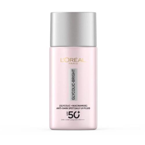 لوريال باريس جليكوليك برايت سائل UV SPF50+ يومي ضد...