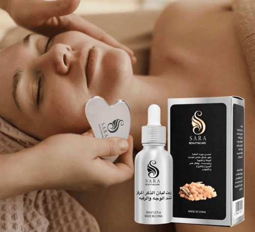 زيت لبان الذكر المركز لشد الوجه و الرقبة من ساره ب...