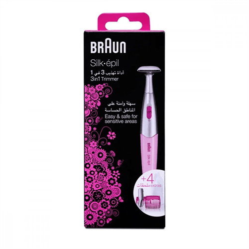 براون سيلك ايبل أداة تهذيب الشعر 3في 1 للنساء FG11...