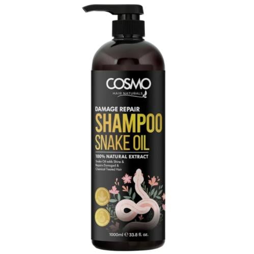 كوزمو شامبو زيت الحية لاصلاح الشعر التالف 1000مل