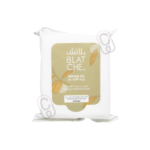 بلاتش مناديل مزيلة للمكياج بزيت الارجان للبشرة الج...