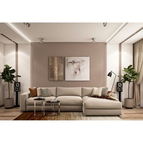 كنبة زاوية 270×170×85×85 سم