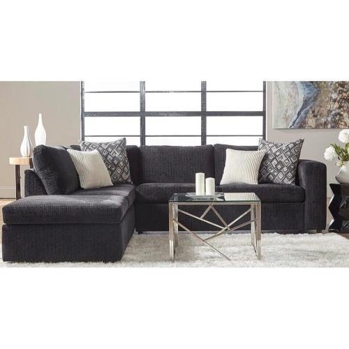 كنبة زاوية 300×220×95×90 - رمادي - INN.53121