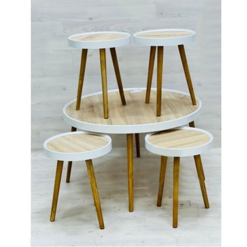 طقم طاولات خمس قطع