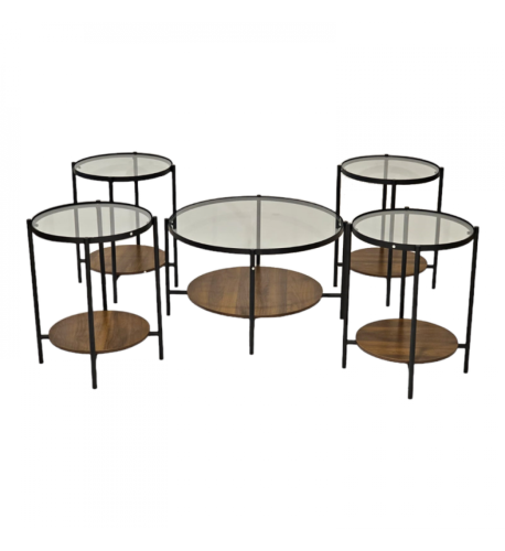 طقم طاولات خمس قطع