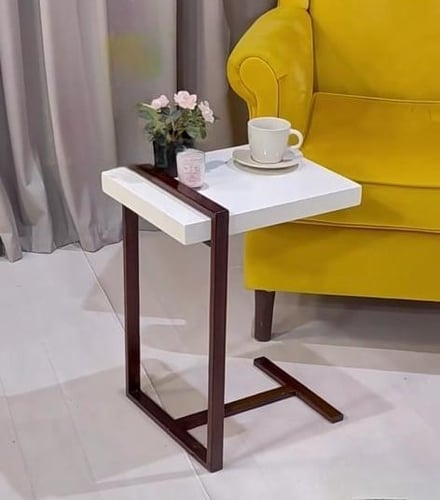 طقم طاولات قهوة رخامي مودرن مع 6 طاولات خدمة