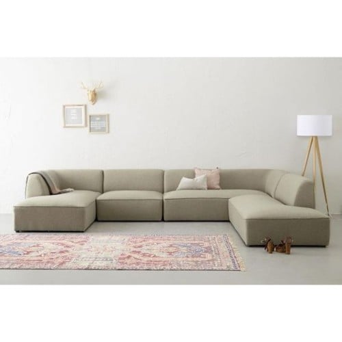 كنبة حرف U مودرن