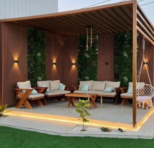 طقم جلسات خارجية