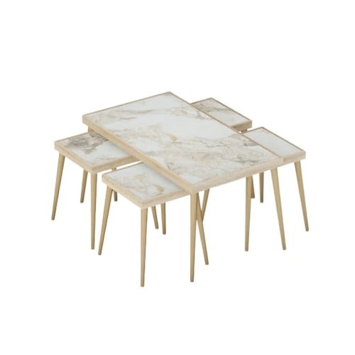 طقم طاولات خمس قطع